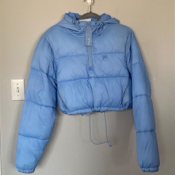 FILA UO Exclusive Nariko Cropped Puffer Jacket - Picture 5 of 13